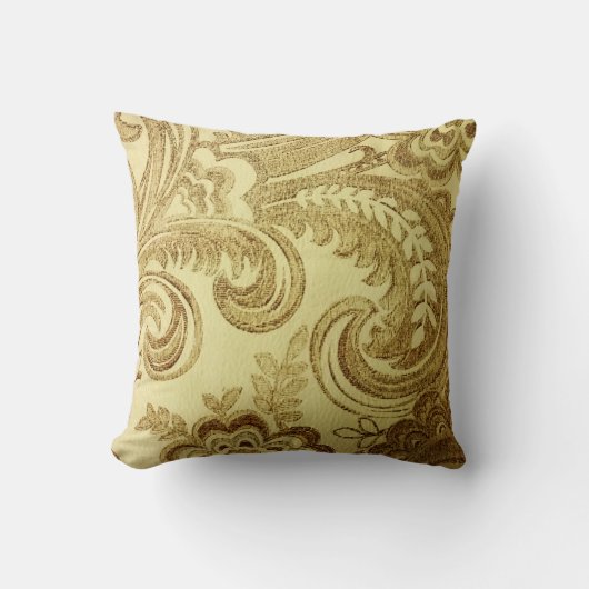 Gold Paisley Classic | Kissen (Vorderseite)