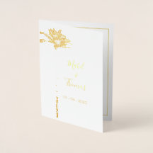 Gold Palm Tree Elegantes Script Einladung zur Hoch