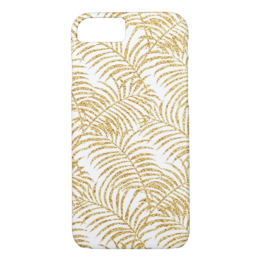 Gold Palm Verlass iPhone Case (Rückseite)