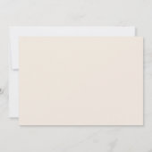 Gold Pampas Boho Rustic Woodsy Wedding Einladung (Rückseite)