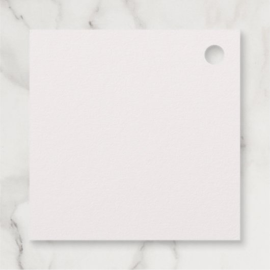 Gold Pampas Grass Wedding Guest Paper Geschenk C10 Geschenkanhänger (Rückseite)