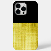 Gold Paneel Black Case-Mate iPhone Hülle (Rückseite)