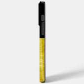 Gold Paneel Black Case-Mate iPhone Hülle (Rückseite / Links)