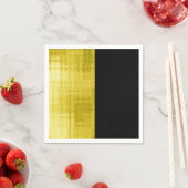 Gold Paneel Black Serviette (Beispiel)