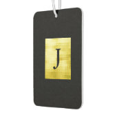 Gold Paneled Black-II Autolufterfrischer (Links)