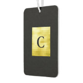 Gold Paneled Black-II Autolufterfrischer (Links)