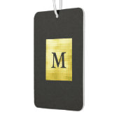 Gold Paneled Black-II Autolufterfrischer (Links)