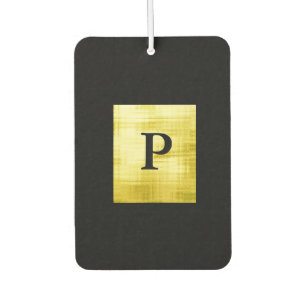 Gold Paneled Black-II Autolufterfrischer