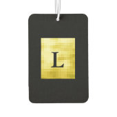 Gold Paneled Black-II Autolufterfrischer (Rückseite)