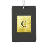 Gold Paneled Black-II Autolufterfrischer (Rückseite)