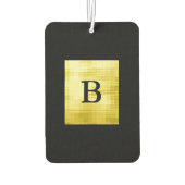 Gold Paneled Black-II Autolufterfrischer (Rückseite)
