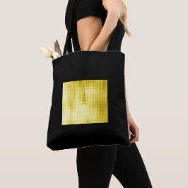Gold-Paneled Black -II Tasche