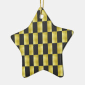 Gold-Paneled-Black-IV Keramik Ornament (Links)