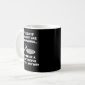 Gold Panning - Funny Miner Panner Smart Kaffeetasse (Vorderseite Links)