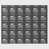 Gold Panning Gift - Mining Funny Miner Geschenkpapier (Flach)