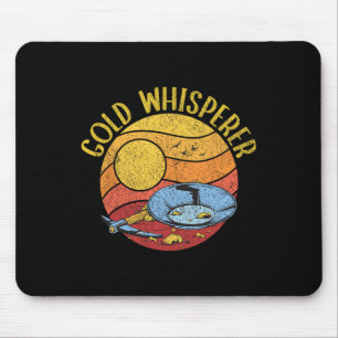 Gold Panning Gold Gravur Schatzsuche Mousepad