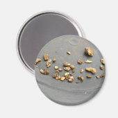 Gold Panning Magnet (Vorderseite/Rückseite)