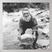 Gold Panning Poster (Vorne)