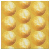 Gold Papercut Gold Circle Fabric Stoff (Nahaufnahme)