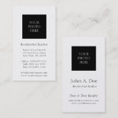 Gold-Papier für Wohnimmobilien Visitenkarte (Vorne/Hinten)