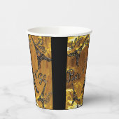 Gold Pappbecher (Links)