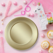 Gold Pappteller (Party)