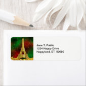 Gold Paris Skyline #2 Weihnachtsstar (Insitu)