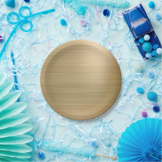 Gold-Party Pappteller (Party)