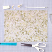 Gold Peach Stars Confetti Abstrakt Seidenpapier (Handwerk)