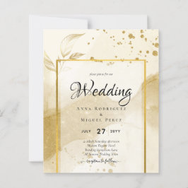 Gold Pearl WEDDING Alkohol INK Abstrakt LeahG