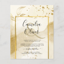Gold Pearl WEDDING Alkohol INK Abstrakt LeahG