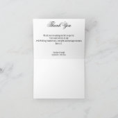 Gold & Pearls 25. Hochzeitstag Danke (Innenseite)