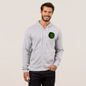 Gold-Pentagramm Hoodie (Vorne ganz)