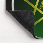 Gold-Pentagramm Mousepad (Ecke)