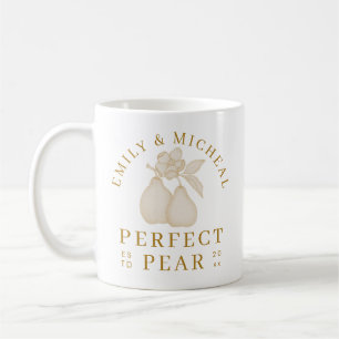 Gold Perfect Pear Brautparty-Tasse Kaffeetasse