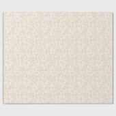 Gold Perfect Pear French Country Brautparty Geschenkpapier (Flach)