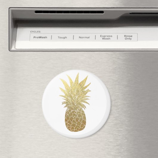 Gold Pineappelmagnet Magnet (In Situ (Geschirrspüler))