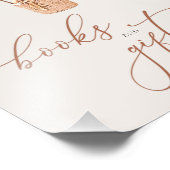 Gold Pink Bear Balloons Bücher Geschenke Kinderdus Fotodruck (Ecke)