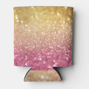 Gold Pink Bokeh: Abstrakte Lichter Dosenkühler