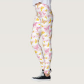 Gold & Pink Butterfly Leggings (Links)