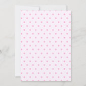 Gold Pink Flamingo Let's Flamingle Geburtstag Einladung (Rückseite)