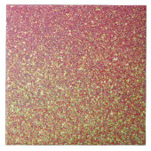 Gold Pink Glitzer Textur Fliese (Vorderseite)