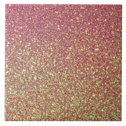 Gold Pink Glitzer Textur Fliese (Vorderseite)