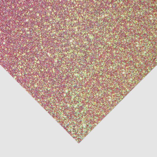 Gold Pink Glitzer Textur Seidenpapier (Ausschnitt)