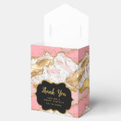 Gold Pink Sequins Agate 16 . Geburtstag Danke Geschenkschachtel (Geöffnet)