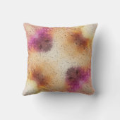 Gold Pink Sky Watercolor Kissen (Rückseite)