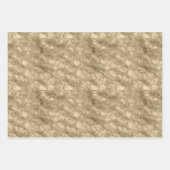 Gold Pink Zebra Animal Print Geschenkpapier Set (Vorderseite 3)