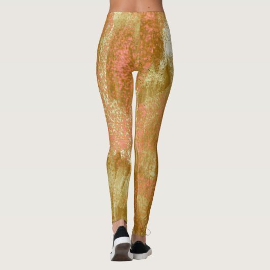 Gold plattiert leggings (Rückseite)