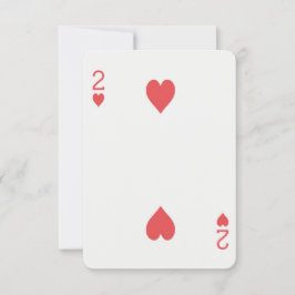 Gold Playing Card Las Vegas Wedding Platzkarte