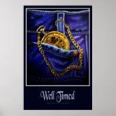 Gold Pocketwatch Poster (Vorne)